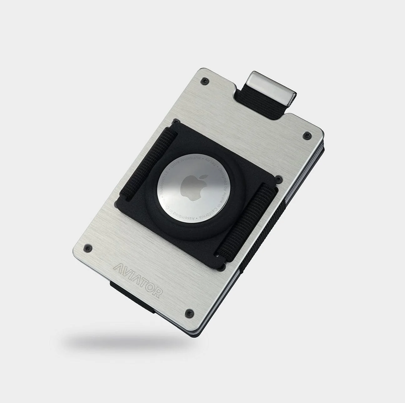Brushed Silver Metal Slim Wallet - Image 11