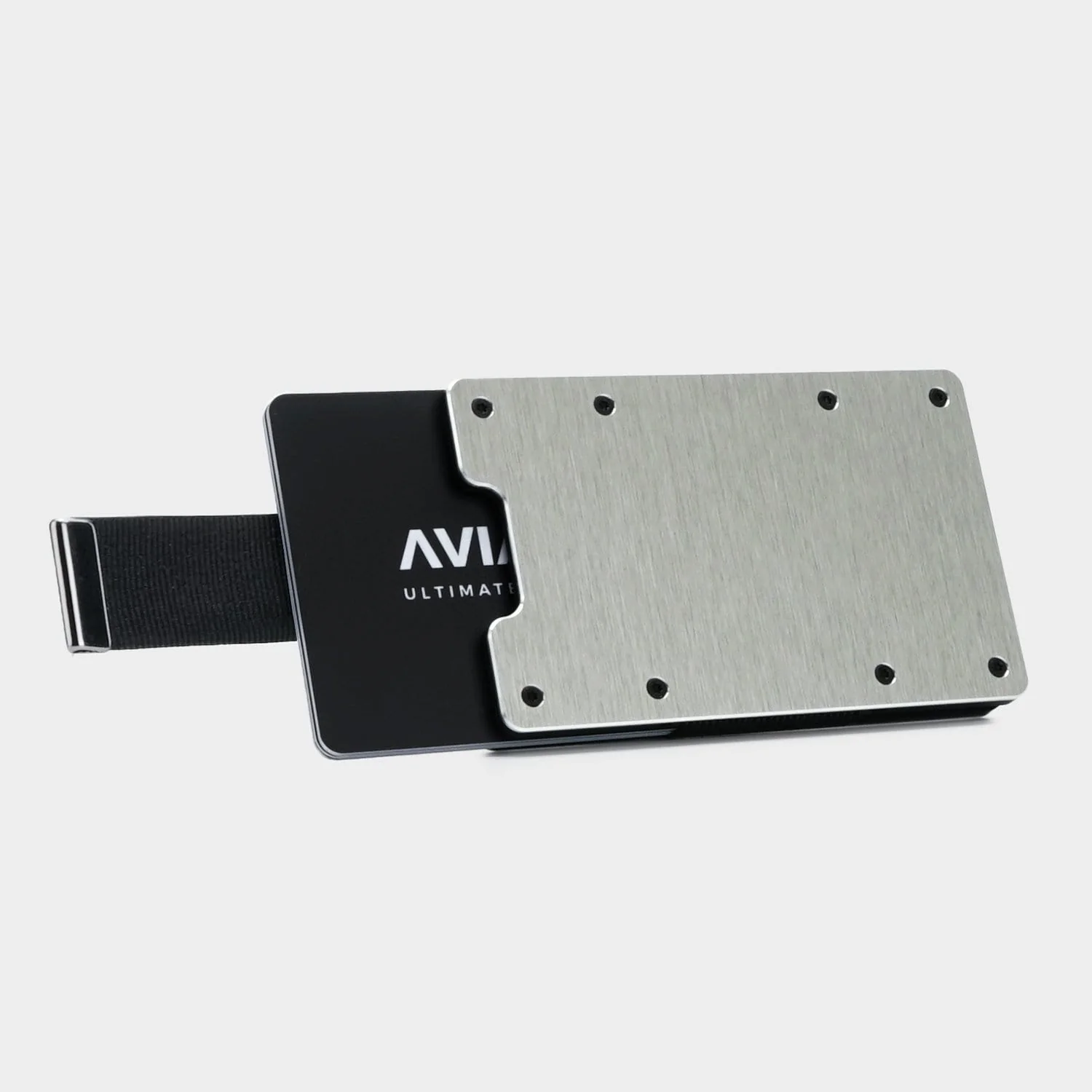 Brushed Silver Metal Slim Wallet - Image 7