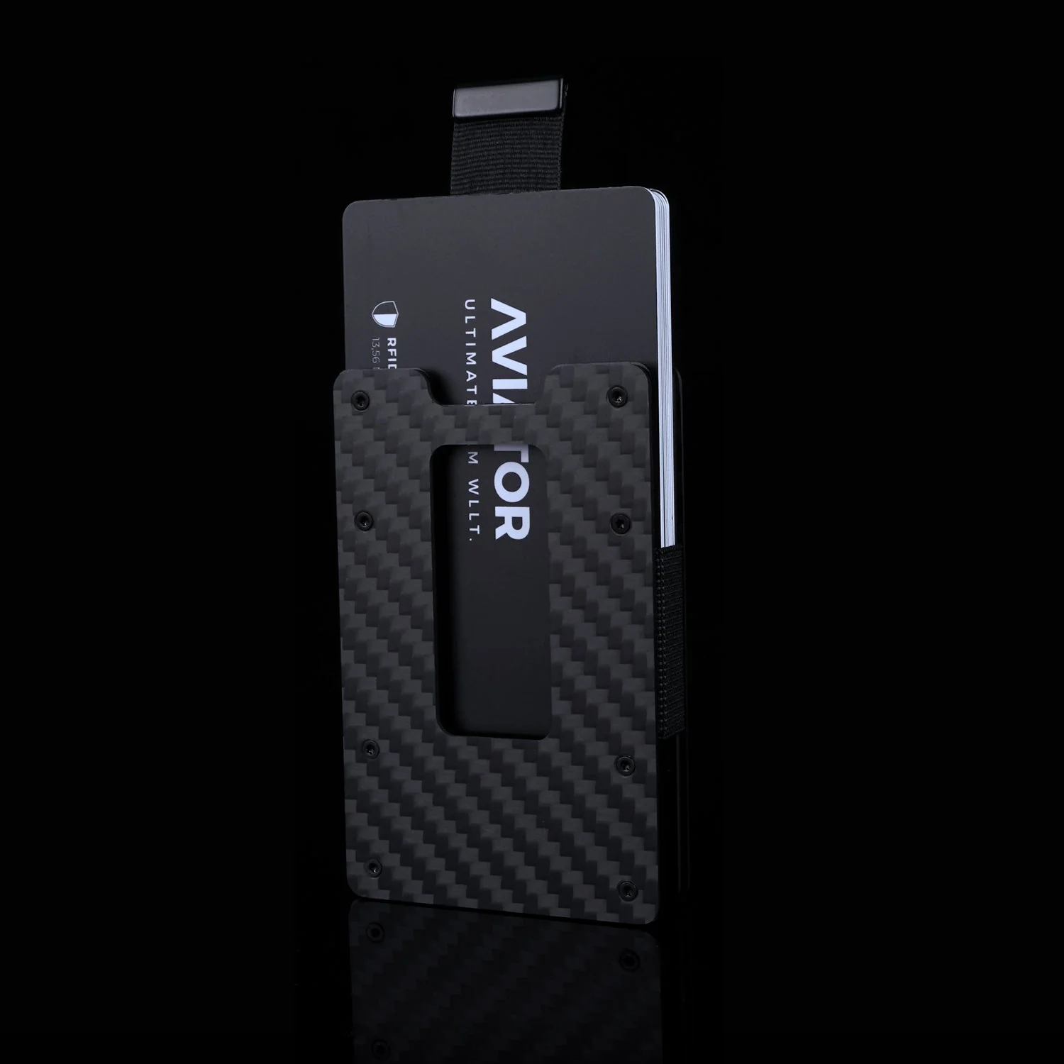 Carbon Fiber | Slide Wallet + Carbon Fiber Cash Clip - Image 3