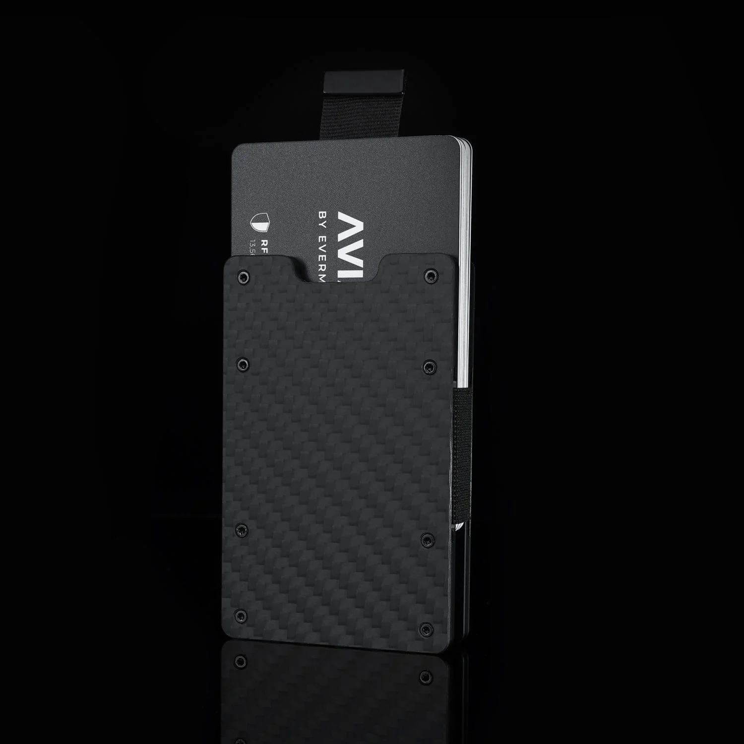 Carbon Fiber | Slide ONE Wallet + 3D printed AirTag Holder - Image 5