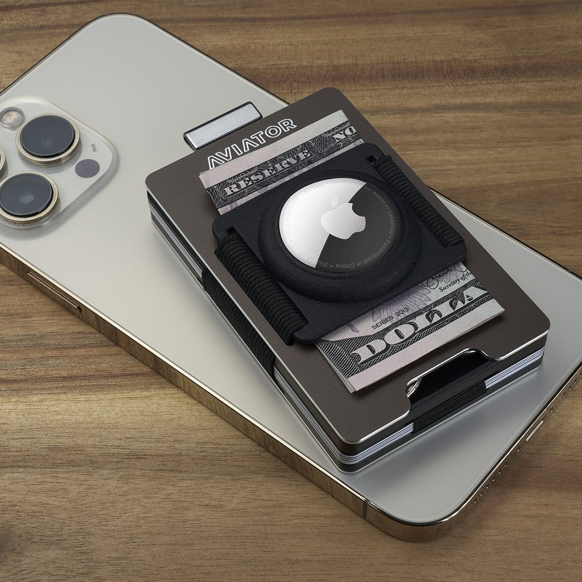 Deep Cedar Aluminum Slim Wallet - Image 10