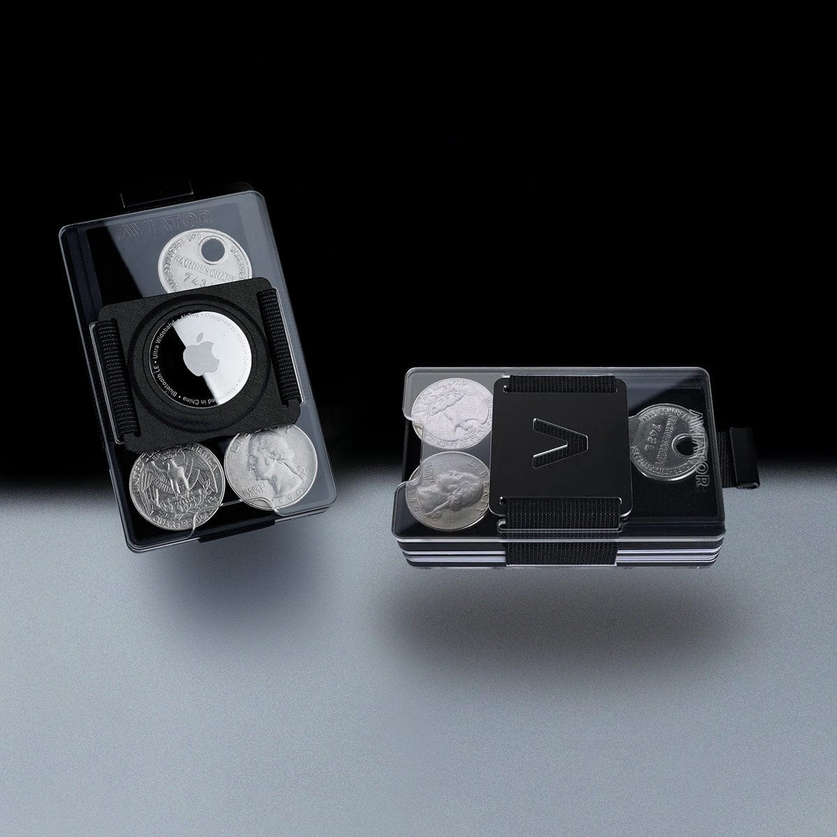 Fusion Black | Acrylic Frame | Transparent Slide Wallet - Image 10