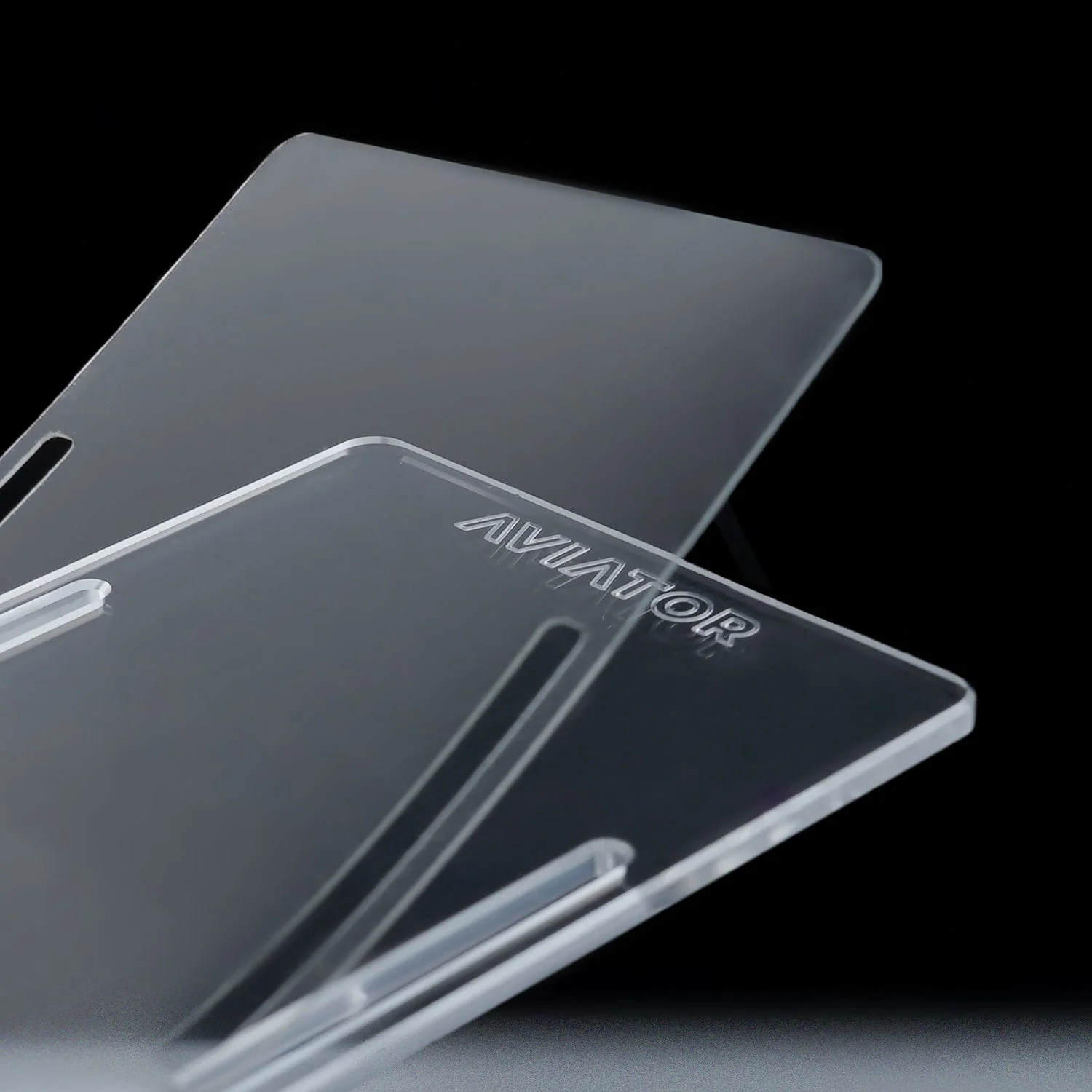 Fusion Black | Metal Frame | Transparent Slide Wallet - Image 9