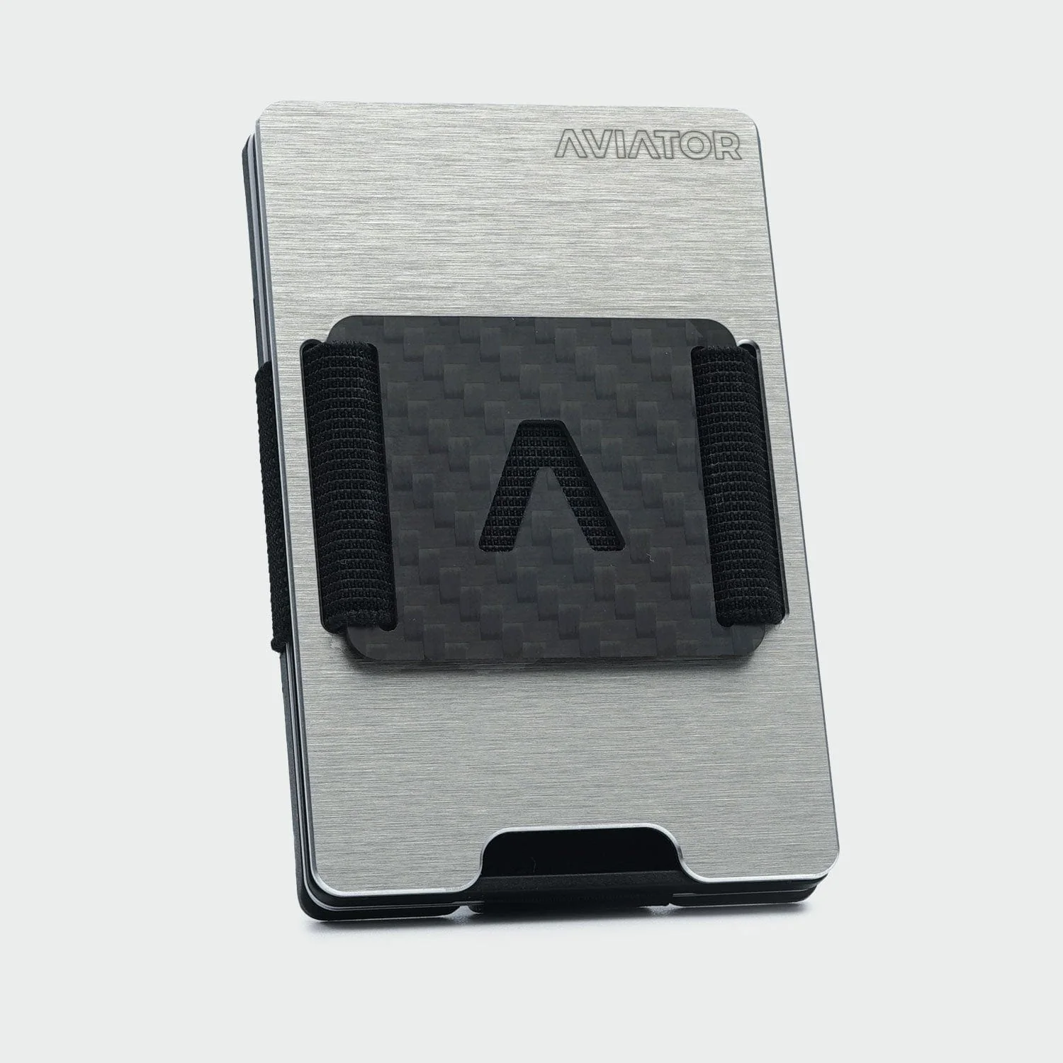 NOT FLAW[LESS] Brushed Silver Aluminum Slim Wallet - Image 4