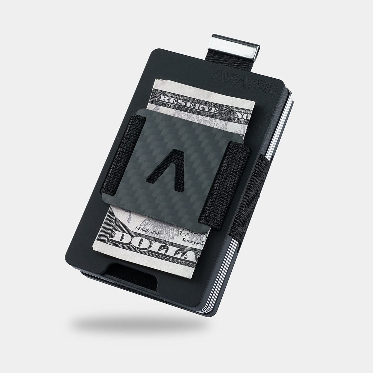 NOT FLAW[LESS] Pure Black Aluminum Slim Wallet - Image 4
