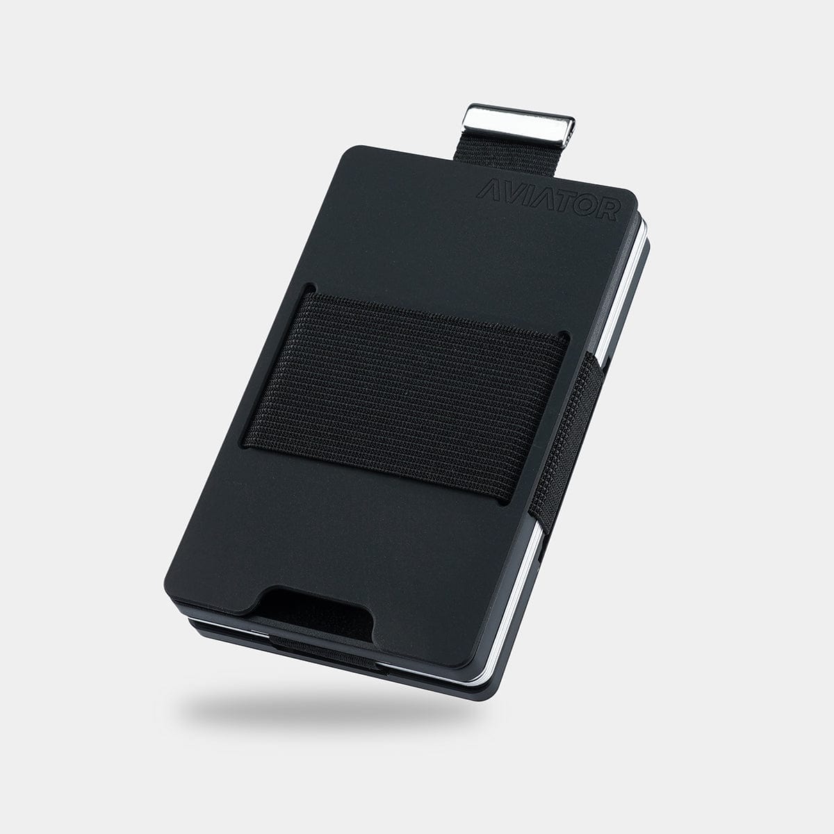 NOT FLAW[LESS] Pure Black Aluminum Slim Wallet - Image 6