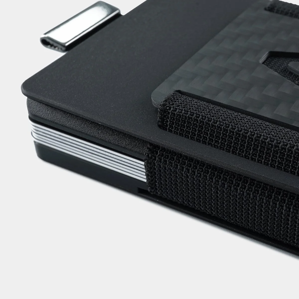 NOT FLAW[LESS] Pure Black Aluminum Slim Wallet - Image 8