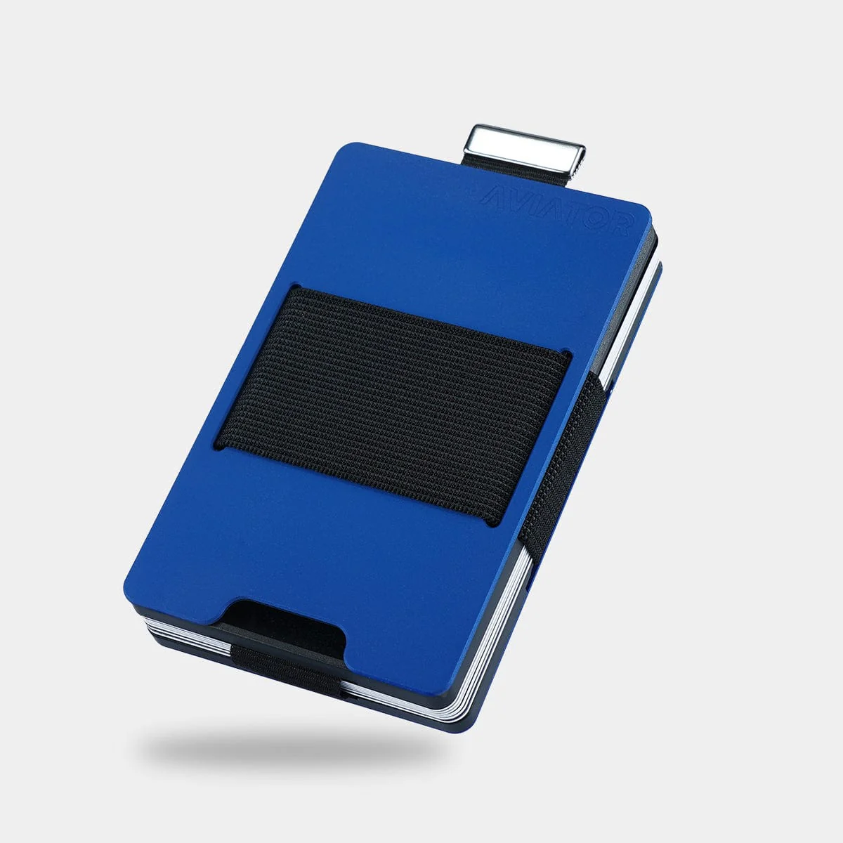 NOT FLAW[LESS] Pure Blue Aluminum Slim Wallet - Image 3