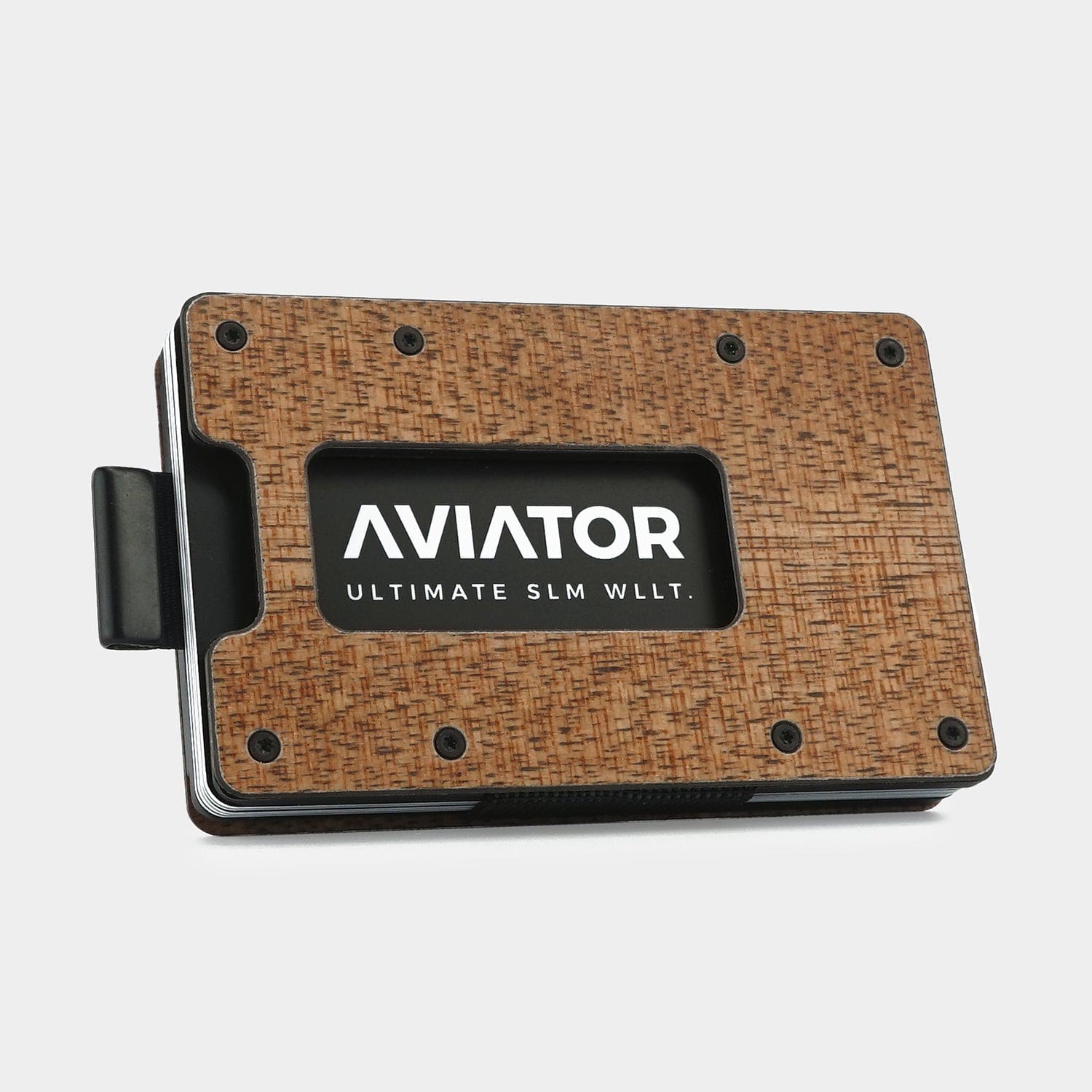 Wood Carbon Fiber Slim Wallet - Image 6