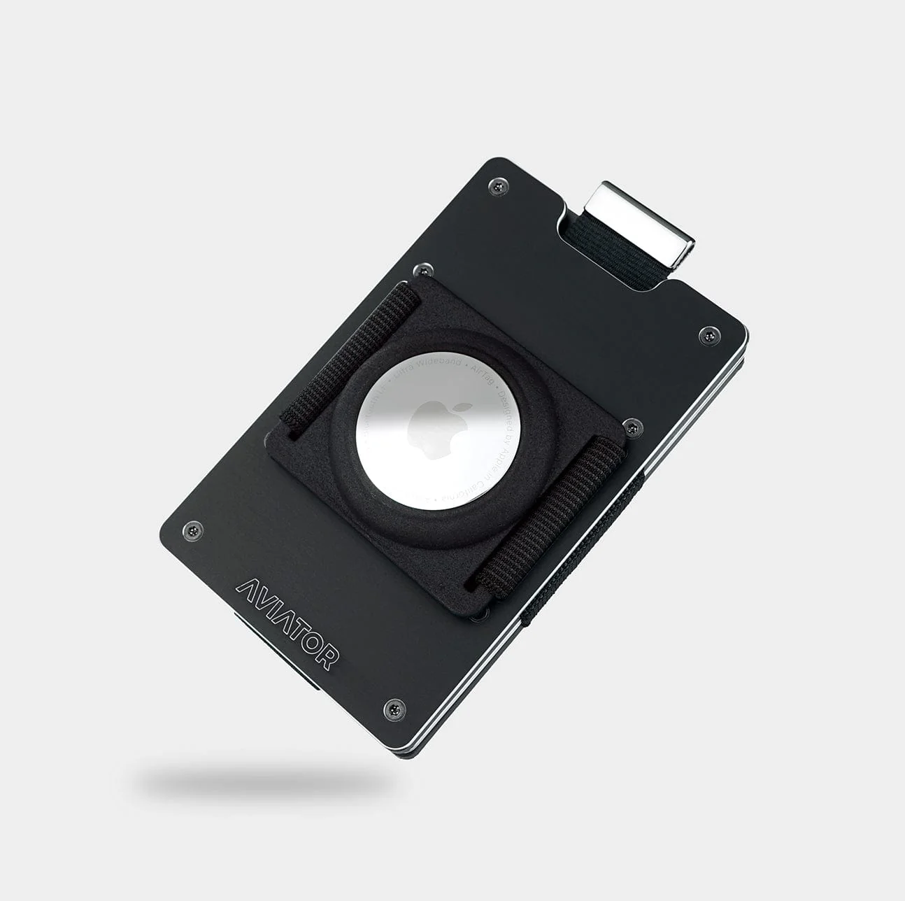 Obsidian Black Metal Slim Wallet - Image 6