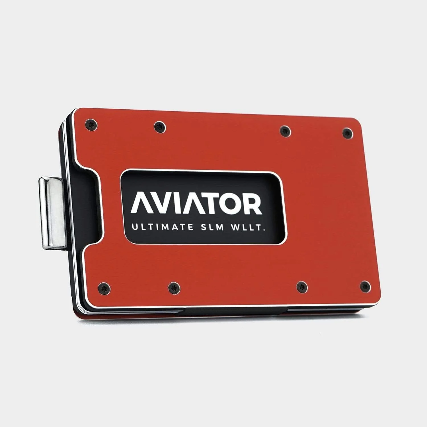 NOT FLAW[LESS] Imola Red Aluminum Slim Wallet - Image 3