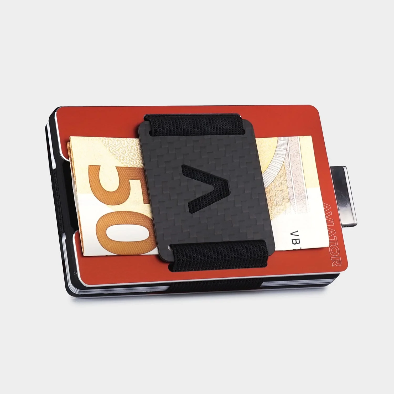NOT FLAW[LESS] Imola Red Aluminum Slim Wallet - Image 7