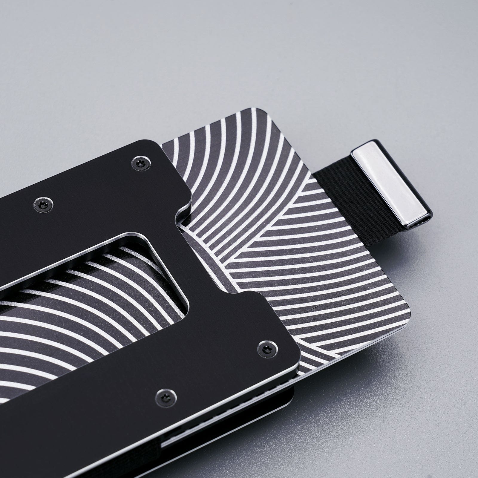 NOT FLAW[LESS] Obsidian Black Aluminum Slim Wallet - Image 5