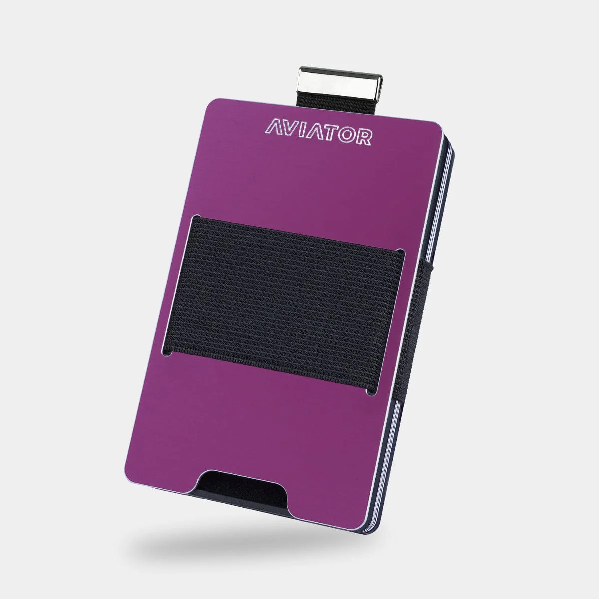 Purple Berry Aluminum Slim Wallet - Image 3