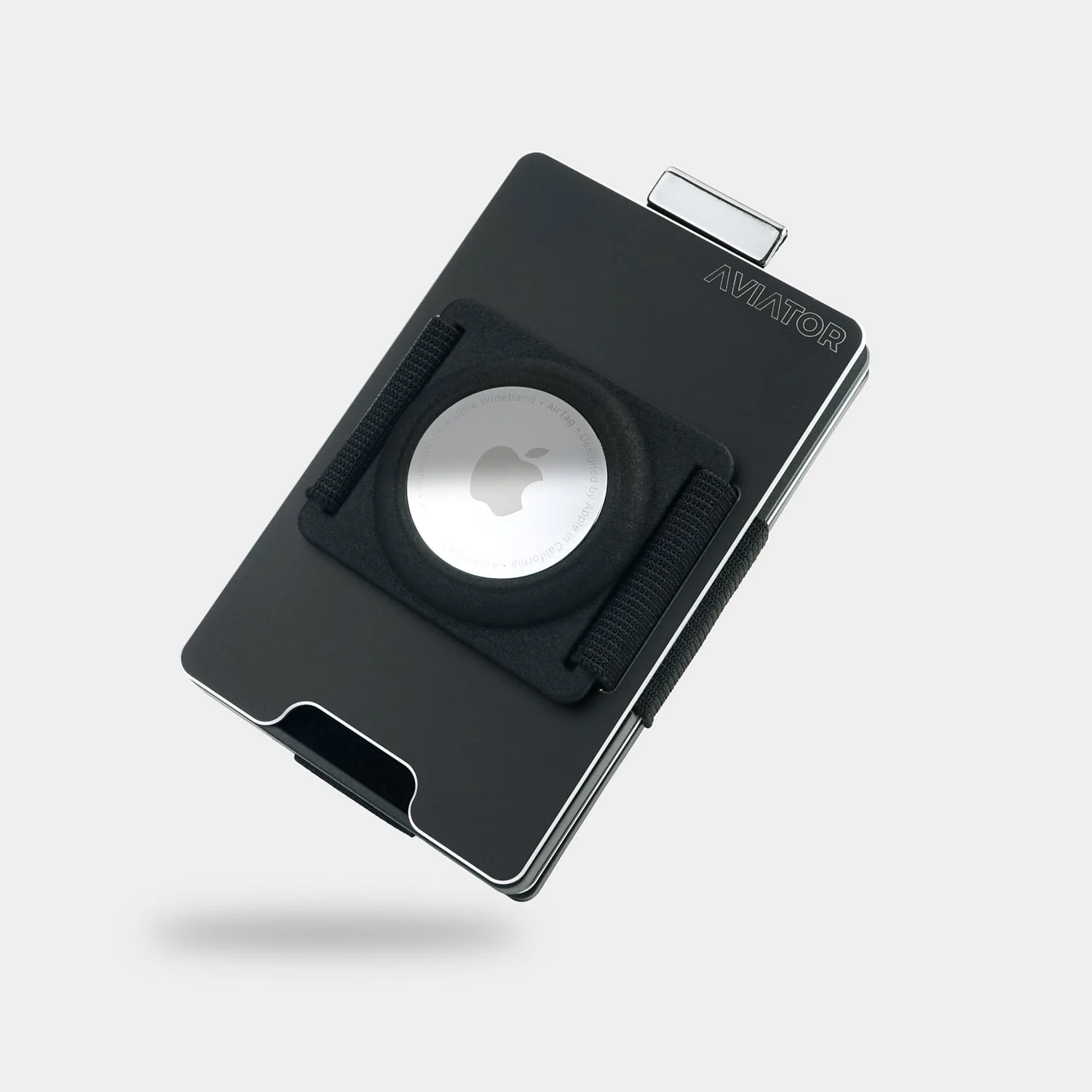 SLIDE Aluminium Wallet mit AirTag Cash Clip - Image 4