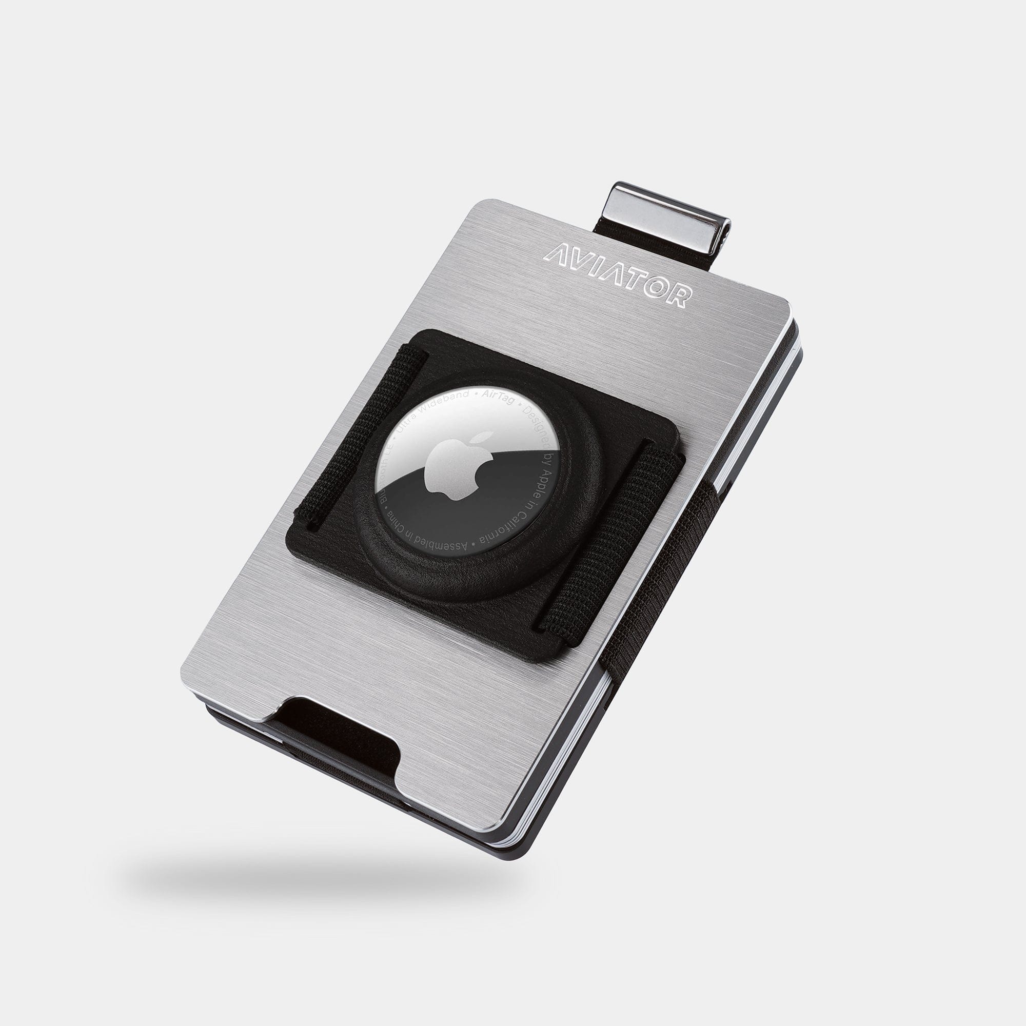 Brushed Silver Aluminum Slim Wallet - Image 9