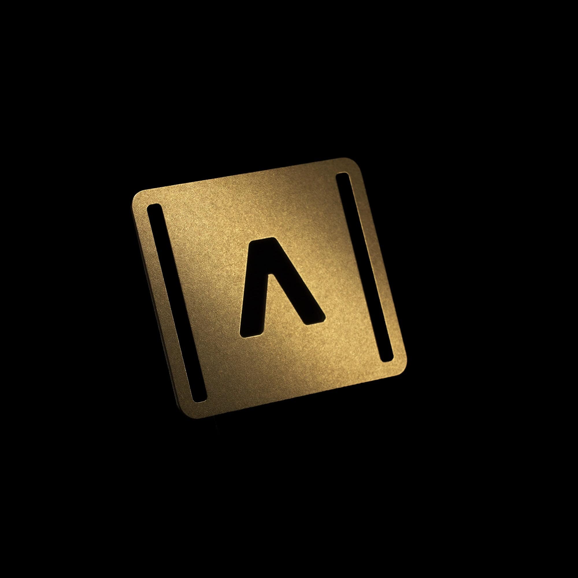 Stonewashed Brass Cash Clip - Image 3