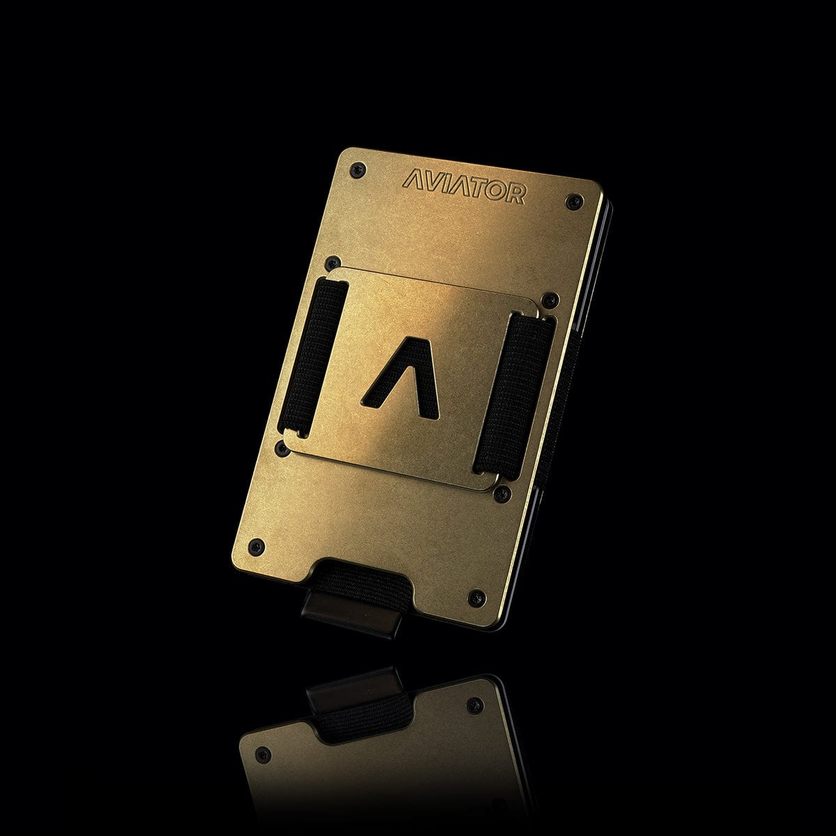 Stonewashed Brass Cash Clip - Image 4