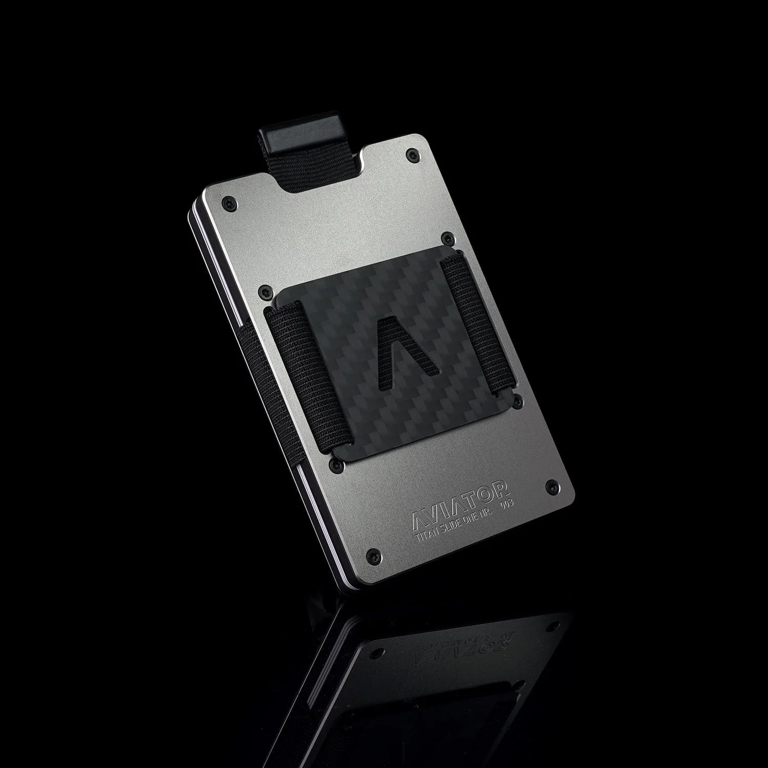Titan Slide ONE Edition  | Titanium Slim Wallet - Image 3