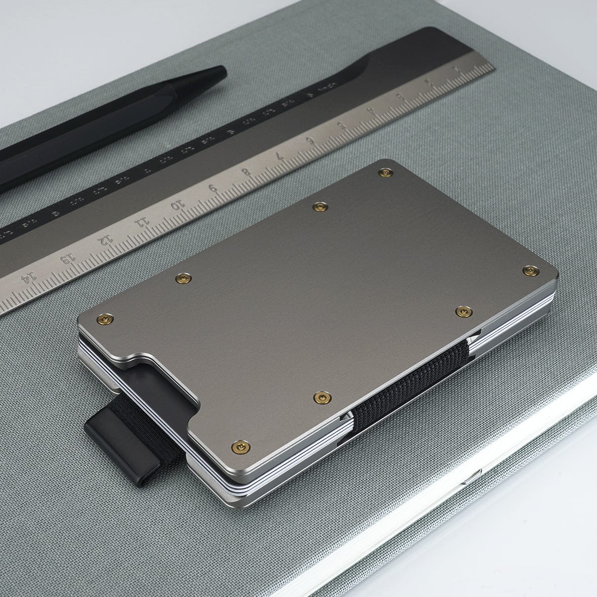 Titan Slide ONE Edition  | Titanium Slim Wallet - Image 4