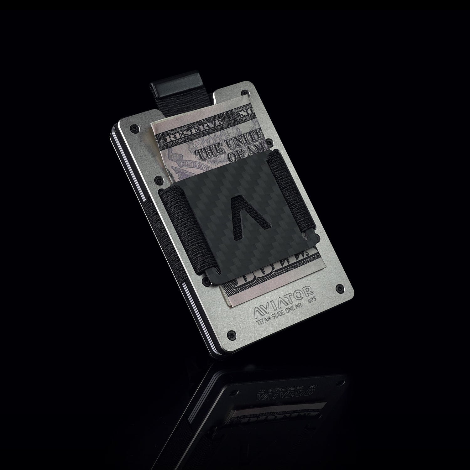 Titan Slide ONE Edition  | Titanium Slim Wallet - Image 5
